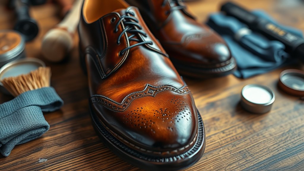 Hoe je leren schoenen verzorgt voor een langere levensduur