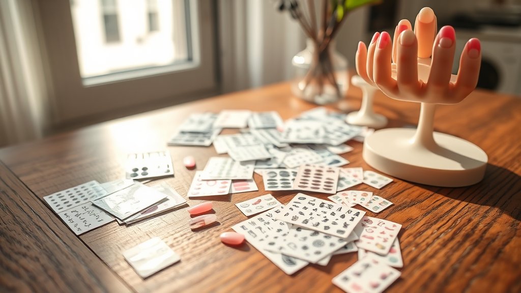 Mooie nagels zonder salon: eenvoudig werken met gelstickers